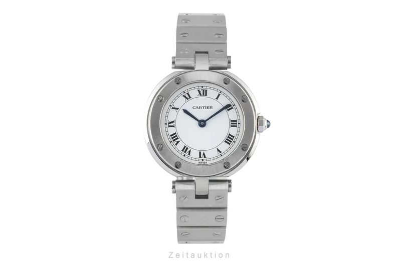 Cartier Santos Ronde steel quartz women's watch 81924 [2506481]