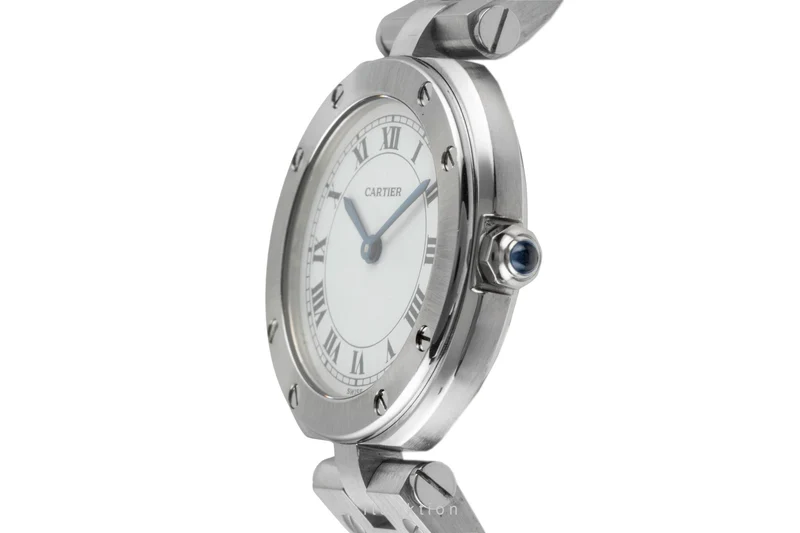 Cartier Santos Ronde steel quartz women's watch 81924 [2506481]