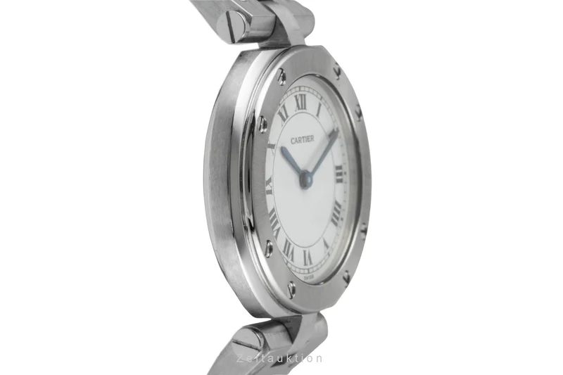 Cartier Santos Ronde steel quartz women's watch 81924 [2506481]