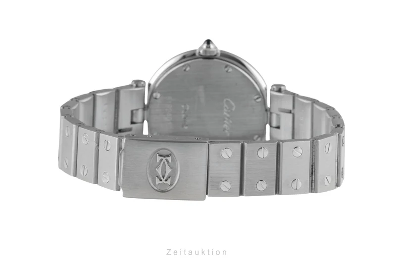 Cartier Santos Ronde steel quartz women's watch 81924 [2506481]