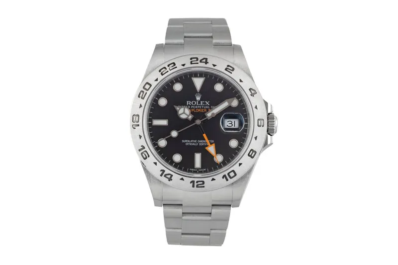 Rolex Explorer II steel automatic men's watch 216570 [2600179]