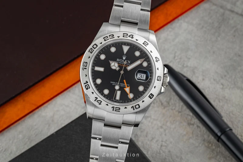 Rolex Explorer II steel automatic men's watch 216570 [2600179]