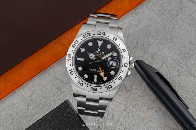 Rolex Explorer II steel automatic men's watch 216570 [2600179]
