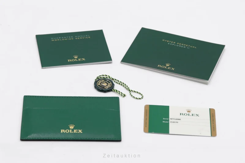 Rolex Explorer II steel automatic men's watch 216570 [2600179]