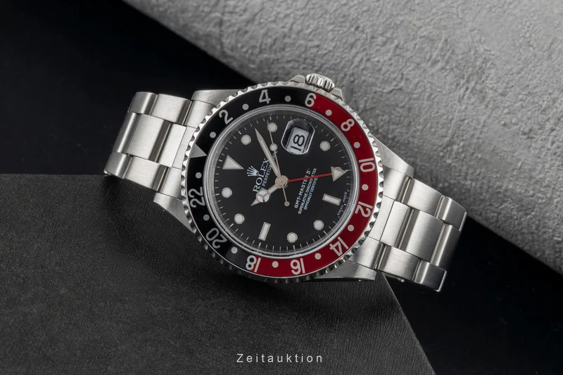 Rolex GMT-Master II steel automatic men's watch 16710 [2600355]