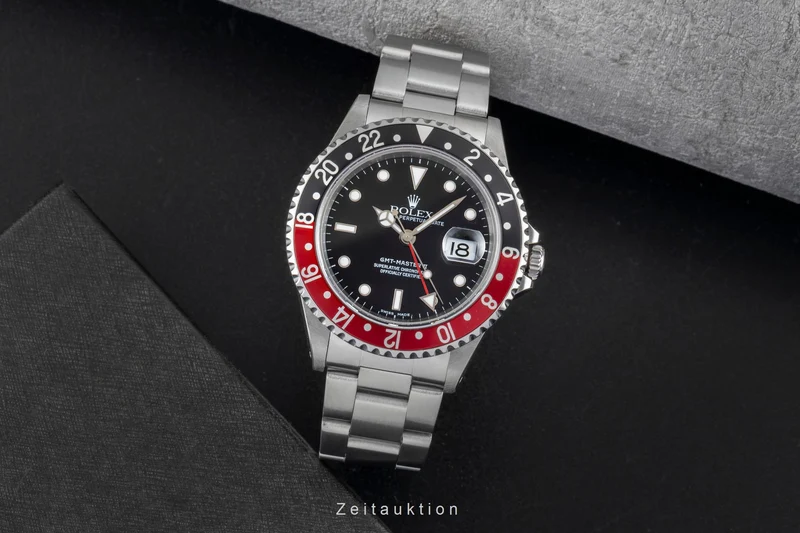 Rolex GMT-Master II steel automatic men's watch 16710 [2600355]