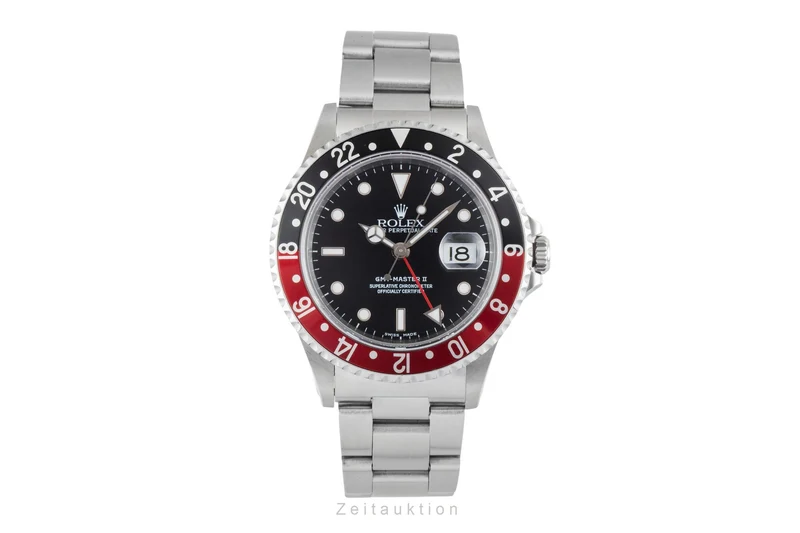 Rolex GMT-Master II steel automatic men's watch 16710 [2600355]