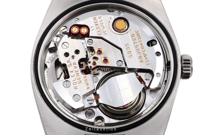Rolex Oysterquartz steel / white gold quartz men's watch 17014 Vintage [2600319]