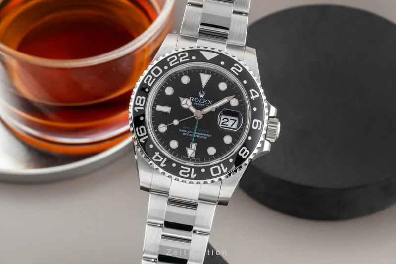 Rolex GMT-Master II steel automatic men's watch 116710LN [2600356]