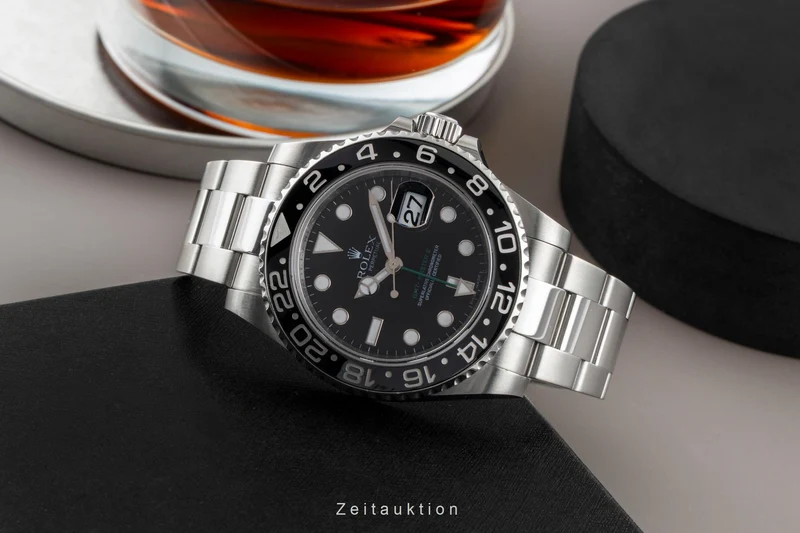 Rolex GMT-Master II steel automatic men's watch 116710LN [2600356]