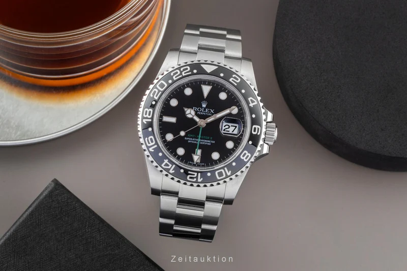 Rolex GMT-Master II steel automatic men's watch 116710LN [2600356]