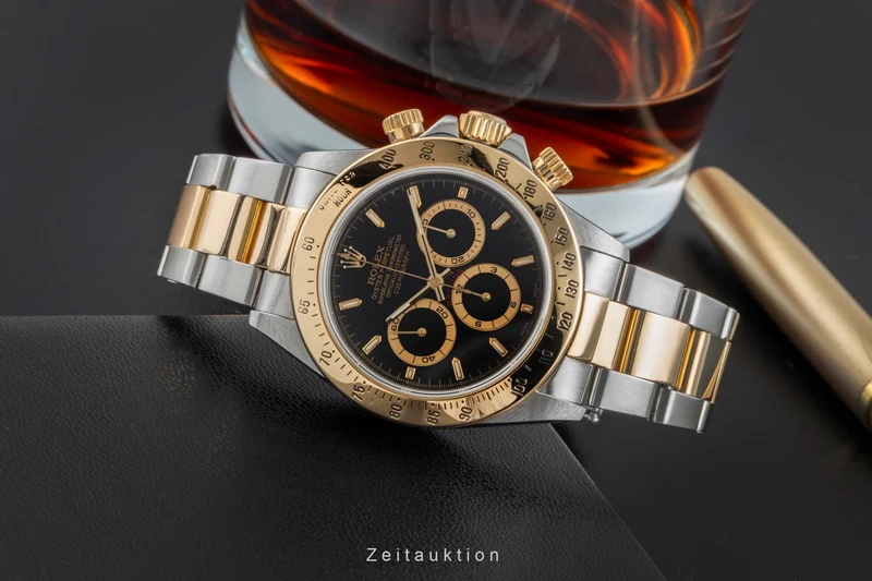 Rolex Daytona chronograph steel / gold automatic men's watch 16523 [2505956]