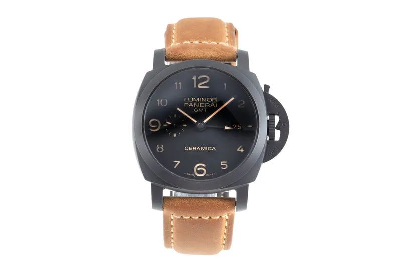Panerai Luminor GMT ceramic / titanium automatic men's watch PAM00441 [2507463]