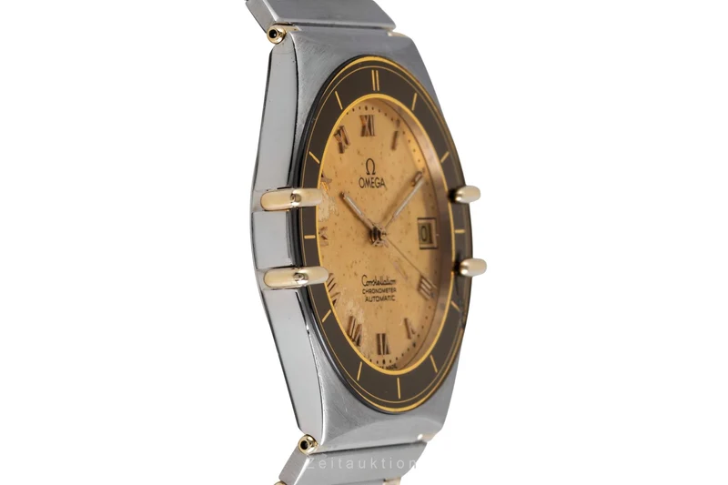 Omega Constellation steel / gold automatic men's watch 168.0068, 368.0865 [2504884]