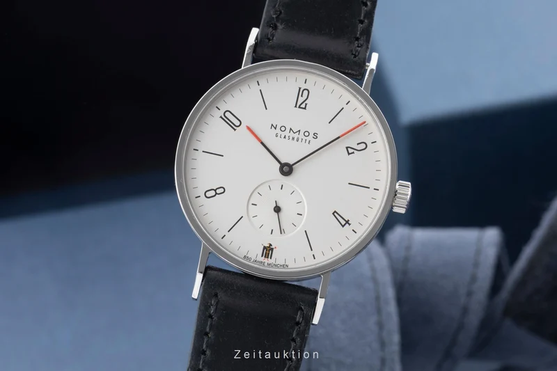 Nomos Tangente steel manual winding men's watch Limited [2600207]