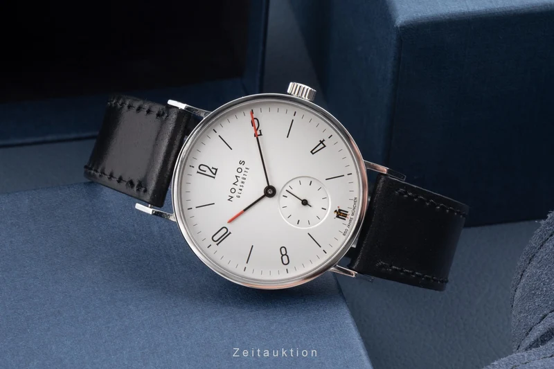 Nomos Tangente steel manual winding men's watch Limited [2600207]