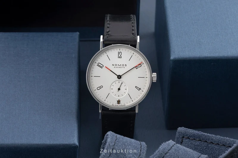 Nomos Tangente steel manual winding men's watch Limited [2600207]