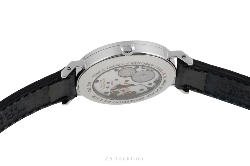 Nomos Tangente steel manual winding men's watch Limited [2600207]