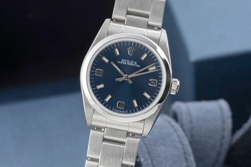 Rolex Oyster Perpetual steel automatic women's watch 77080 [2600674]