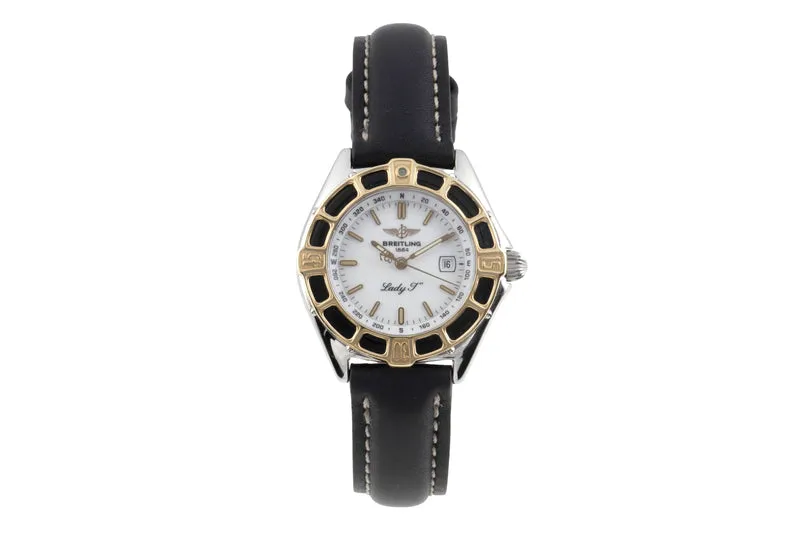 Breitling Lady J steel / gold quartz women's watch D52065 [2600671]