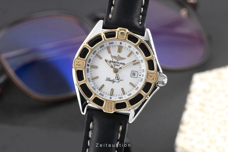 Breitling Lady J steel / gold quartz women's watch D52065 [2600671]