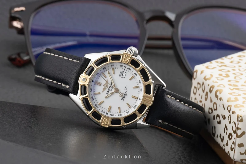Breitling Lady J steel / gold quartz women's watch D52065 [2600671]