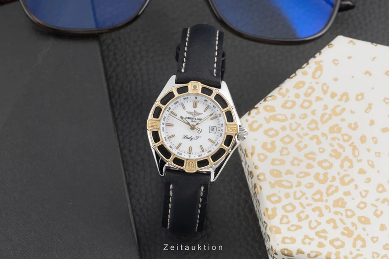 Breitling Lady J steel / gold quartz women's watch D52065 [2600671]