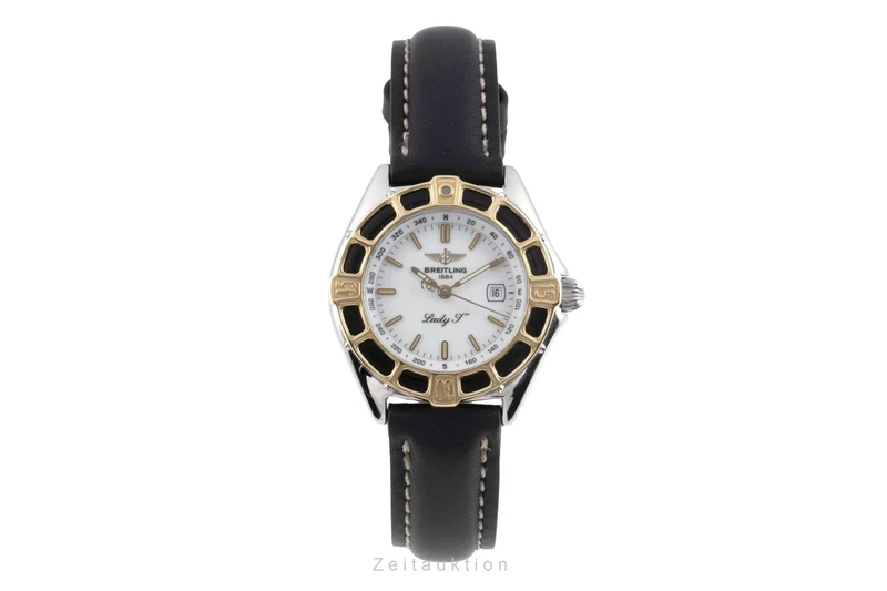 Breitling Lady J steel / gold quartz women's watch D52065 [2600671]