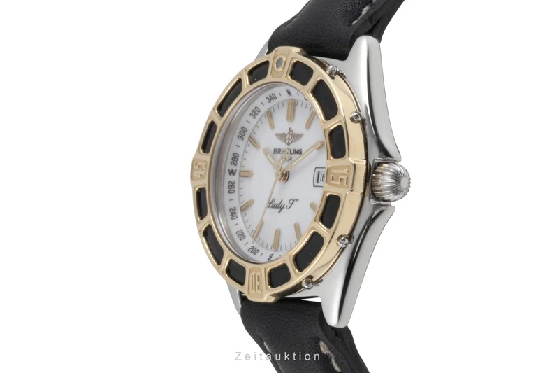 Breitling Lady J steel / gold quartz women's watch D52065 [2600671]