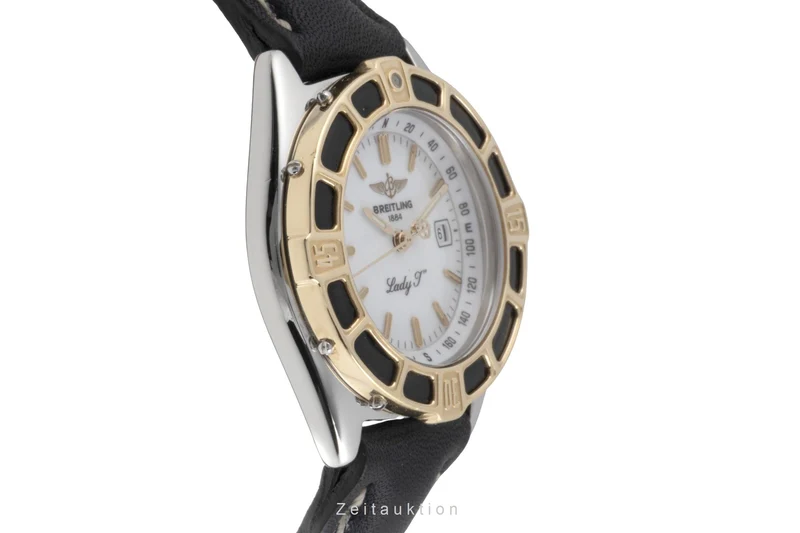Breitling Lady J steel / gold quartz women's watch D52065 [2600671]