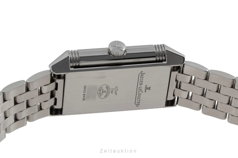 Jaeger LeCoultre Reverso steel quartz women's watch Q2618140, 221.8.47 LP: 8450EUR [2600732]