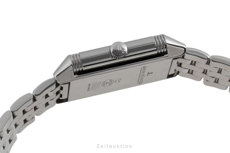 Jaeger LeCoultre Reverso steel quartz women's watch Q2618140, 221.8.47 LP: 8450EUR [2600732]