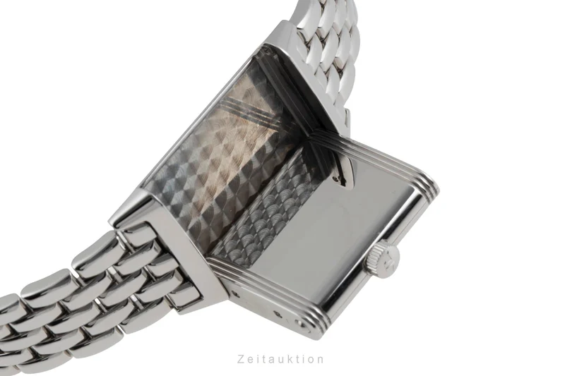 Jaeger LeCoultre Reverso steel quartz women's watch Q2618140, 221.8.47 LP: 8450EUR [2600732]