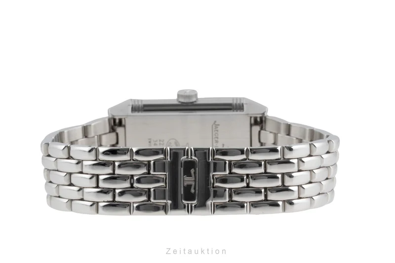 Jaeger LeCoultre Reverso steel quartz women's watch Q2618140, 221.8.47 LP: 8450EUR [2600732]
