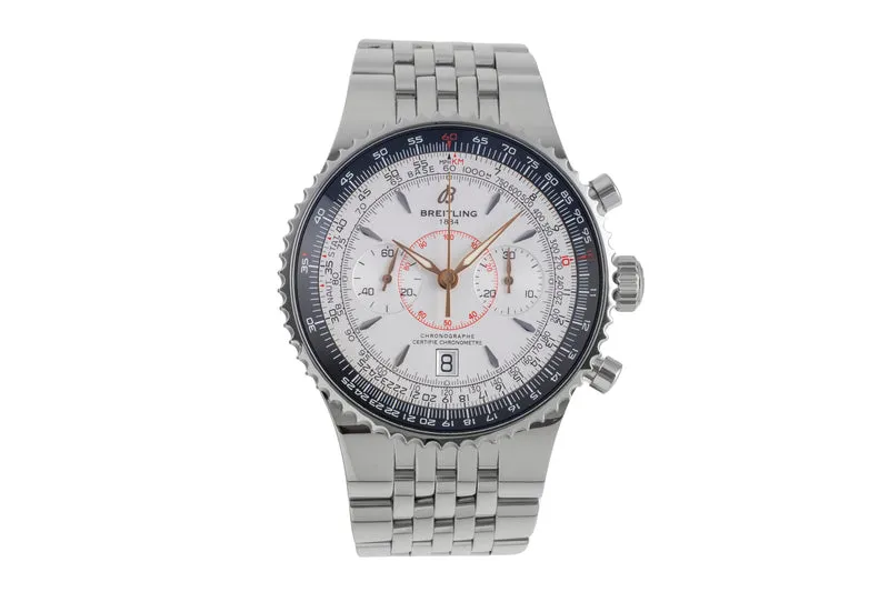 Breitling Montbrillant chronograph steel automatic men's watch A23340 [2600669]