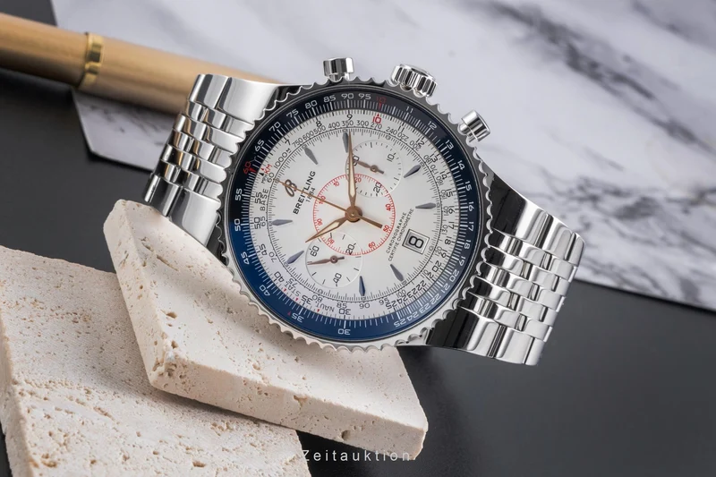 Breitling Montbrillant chronograph steel automatic men's watch A23340 [2600669]