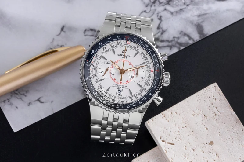 Breitling Montbrillant chronograph steel automatic men's watch A23340 [2600669]