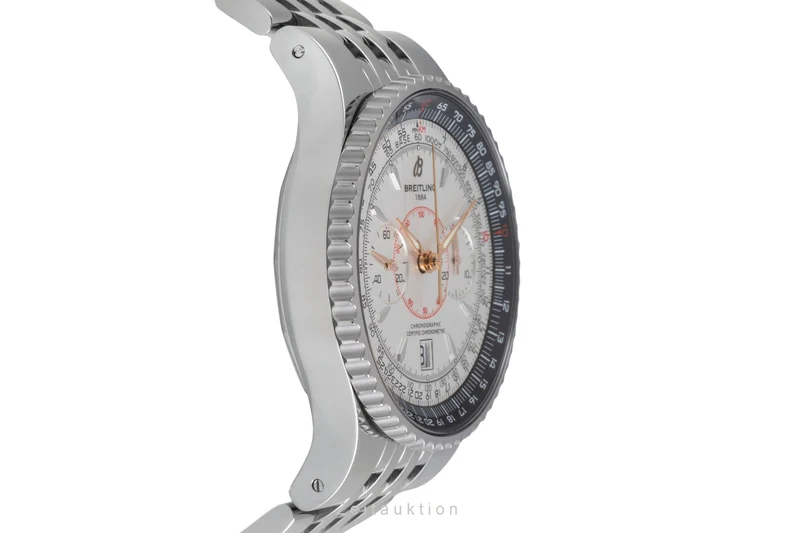 Breitling Montbrillant chronograph steel automatic men's watch A23340 [2600669]