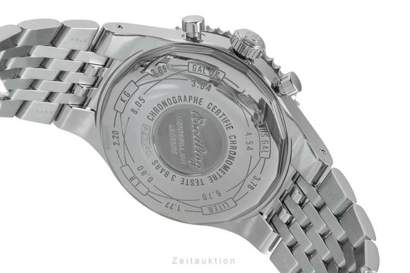 Breitling Montbrillant chronograph steel automatic men's watch A23340 [2600669]
