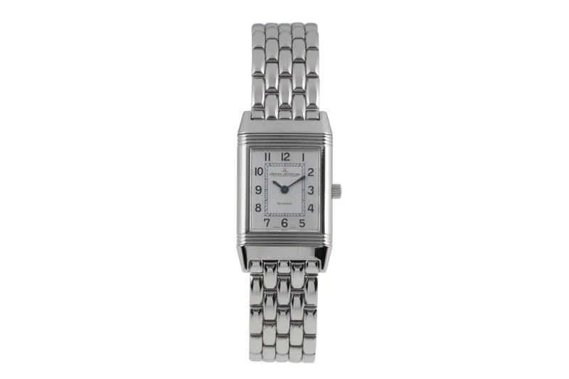 Jaeger LeCoultre Reverso steel quartz women's watch Q2618420, 260.8.08 LP: 6800EUR [2600328]