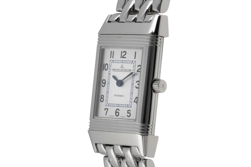 Jaeger LeCoultre Reverso steel quartz women's watch Q2618420, 260.8.08 LP: 6800EUR [2600328]