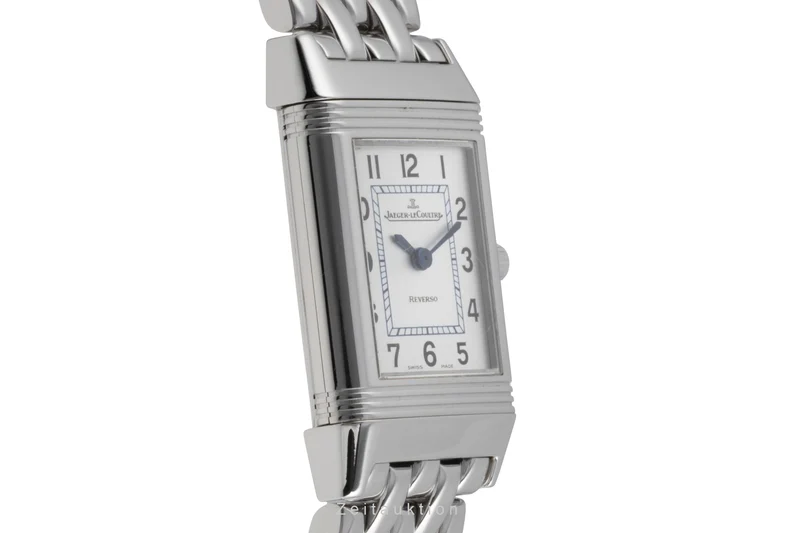 Jaeger LeCoultre Reverso steel quartz women's watch Q2618420, 260.8.08 LP: 6800EUR [2600328]