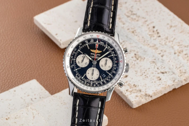 Breitling Navitimer 01 chronograph steel automatic men's watch AB0120, A022B01KBD LP: 9500EUR [2507036]