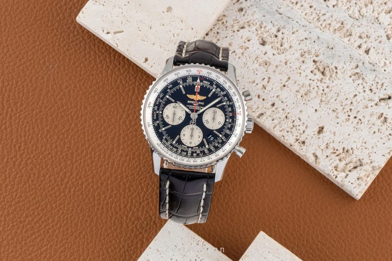 Breitling Navitimer 01 chronograph steel automatic men's watch AB0120, A022B01KBD LP: 9500EUR [2507036]