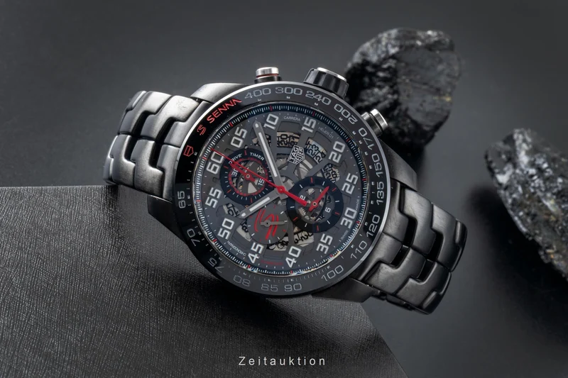 Tag Heuer Carrera chronograph ceramic / steel automatic men's watch CAR2A1L.BA688 LP: 6800EUR [2600426]