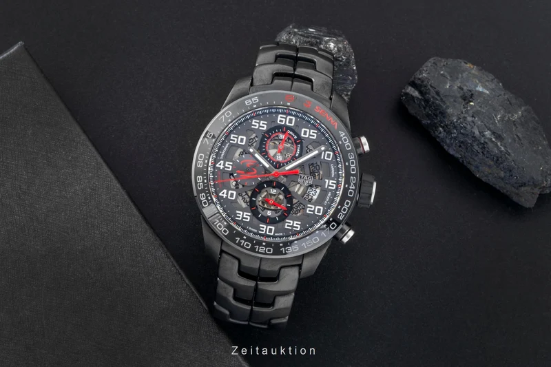 Tag Heuer Carrera chronograph ceramic / steel automatic men's watch CAR2A1L.BA688 LP: 6800EUR [2600426]