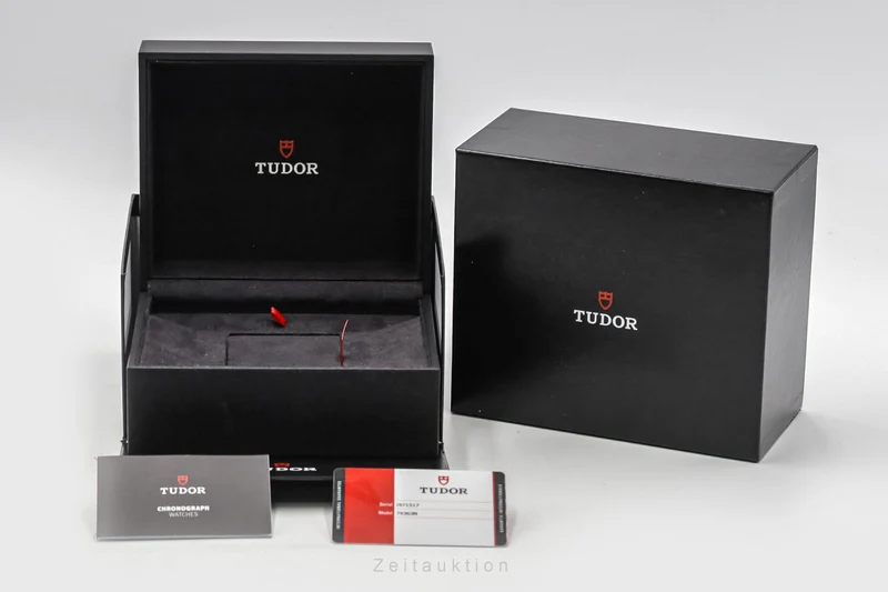 Tudor Black Bay chronograph steel / gold automatic men's watch M79363N-0001 LP: 9590EUR [2600175]