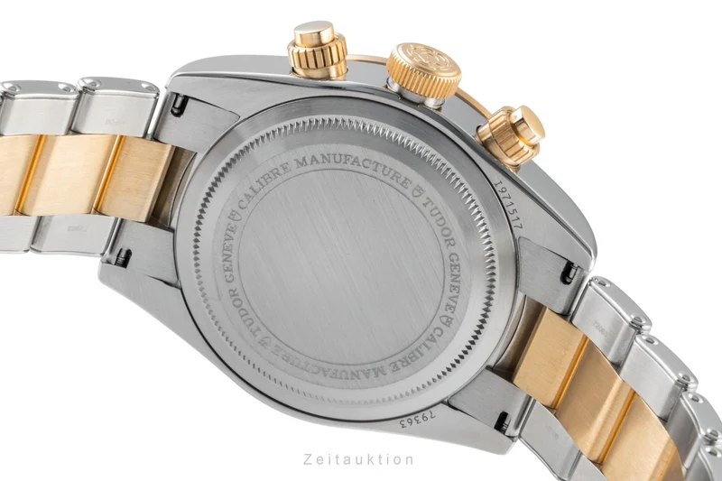Tudor Black Bay chronograph steel / gold automatic men's watch M79363N-0001 LP: 9590EUR [2600175]
