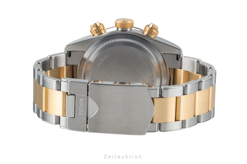 Tudor Black Bay chronograph steel / gold automatic men's watch M79363N-0001 LP: 9590EUR [2600175]