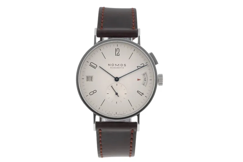 Nomos Tangomat steel automatic men's watch 635 LP: 4040EUR [2600234]